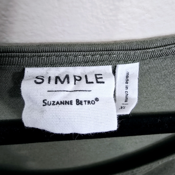 NWT Suzanne Betro Olive Green Twist Midi Dress - Picture 8 of 10